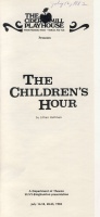 The Childrens Hour - cover